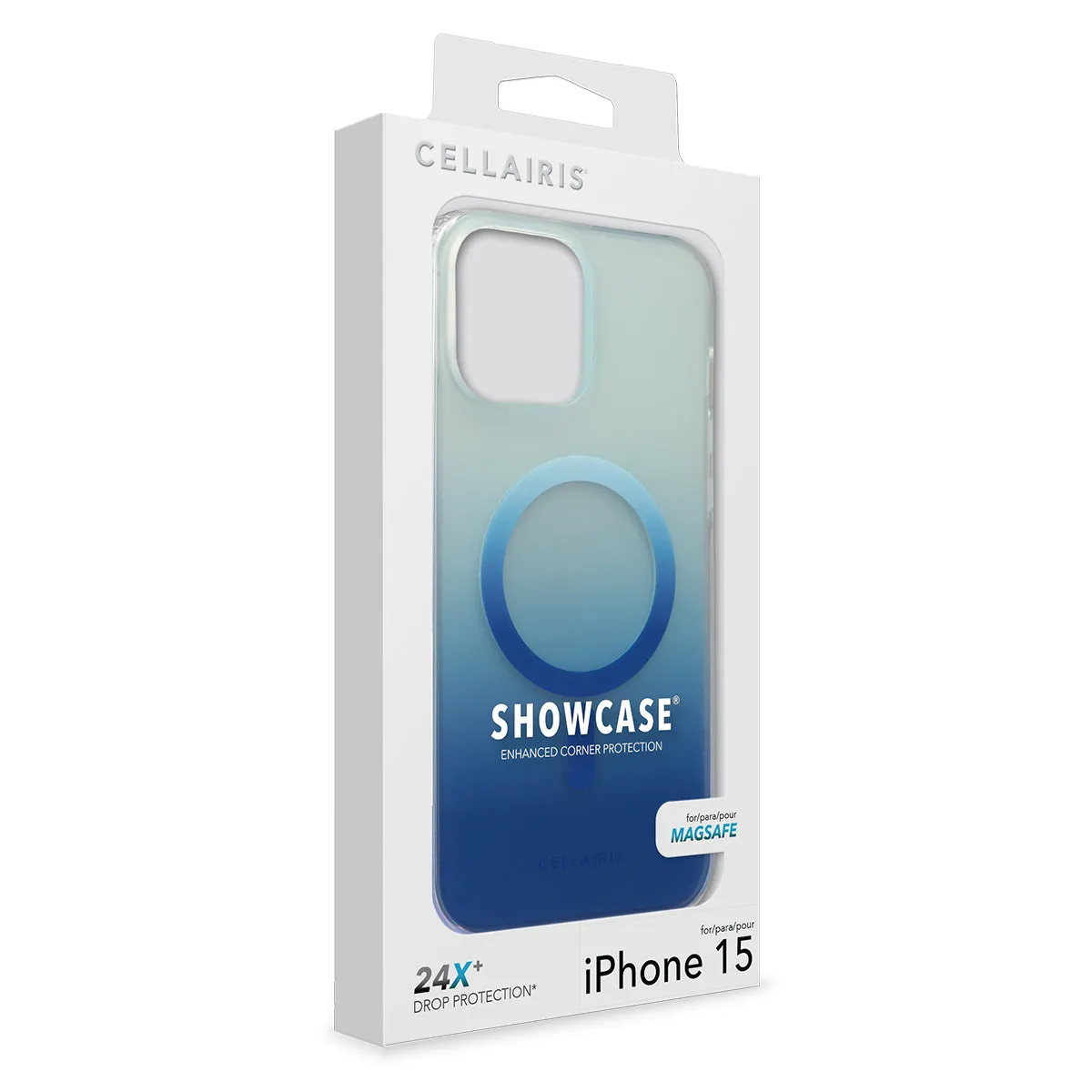 Showcase Ombre - iPhone 15/ iPhone 14/ iPhone 13 Navy Blue w/ MagSafe Case