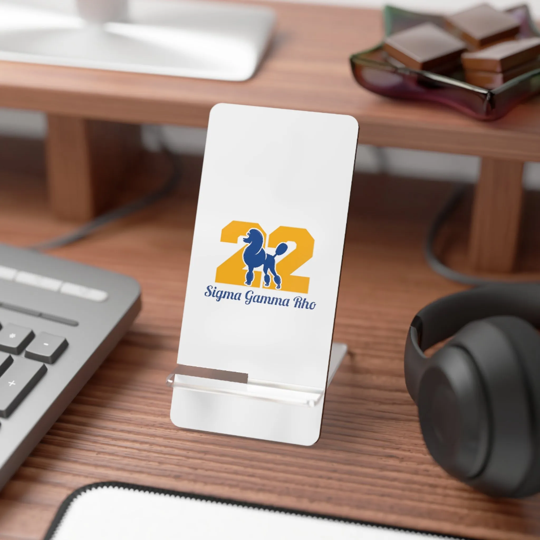 Sigma Gamma Rho Mobile Display Stand for Smartphones