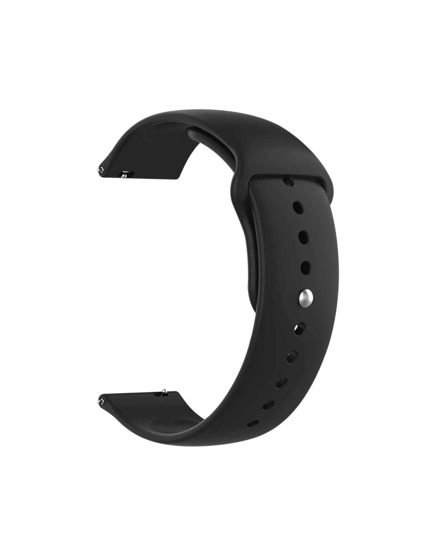 Silicone Click Universal WatchBand (22mm)