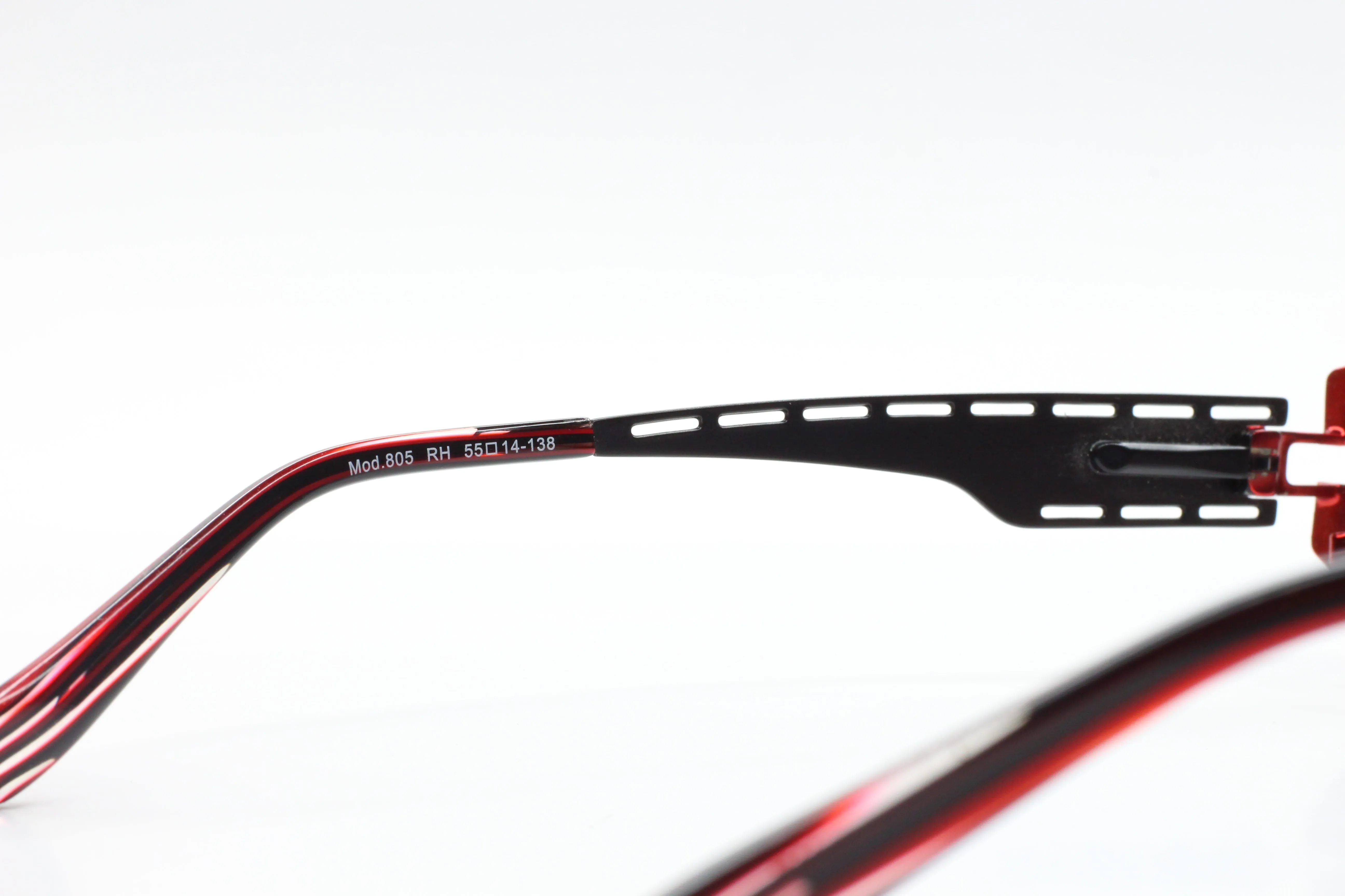 SLR M805 Red Black Metal Designer Nederland Eyeglasses