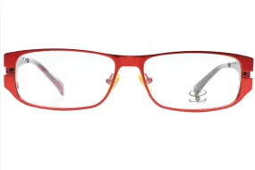 SLR M805 Red Black Metal Designer Nederland Eyeglasses