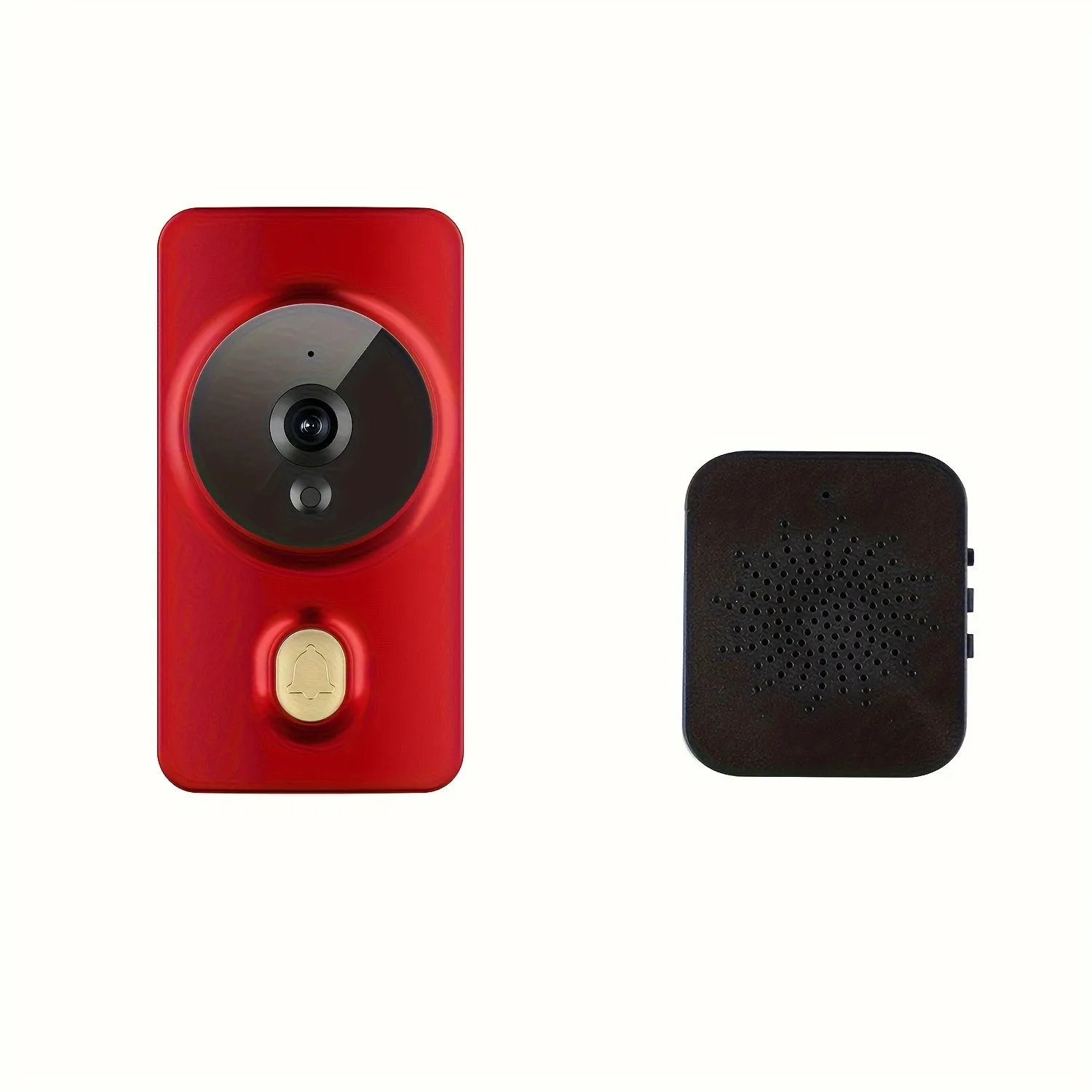 Smart Video Doorbell, Intelligent System Control, 2.4G Wireless Wifi For Home And Commercial Use, Punch-free APP Camera, Not Built-in Battery, Shipped Without Battery