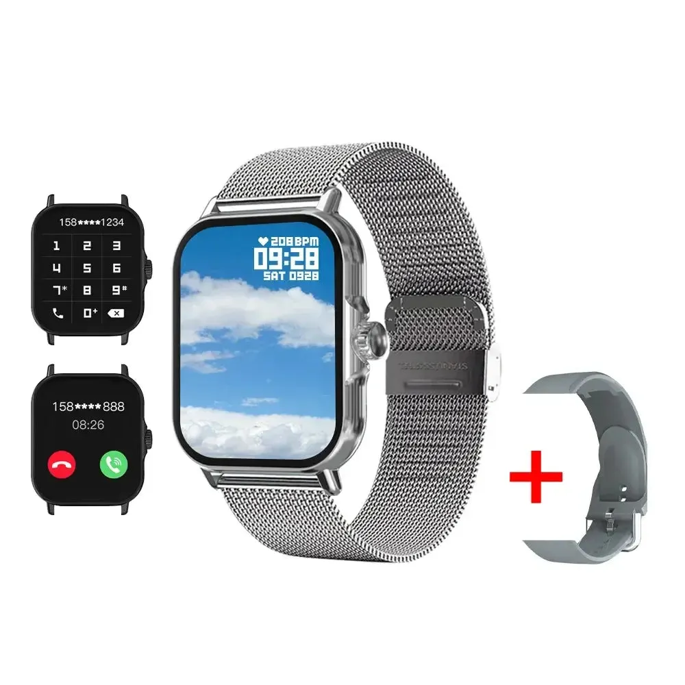 Smartwatch 2024 Men Women Sports Fitness Health Monitor Answer Make Call Multi-Platform Message Alert For Android IOS Gift