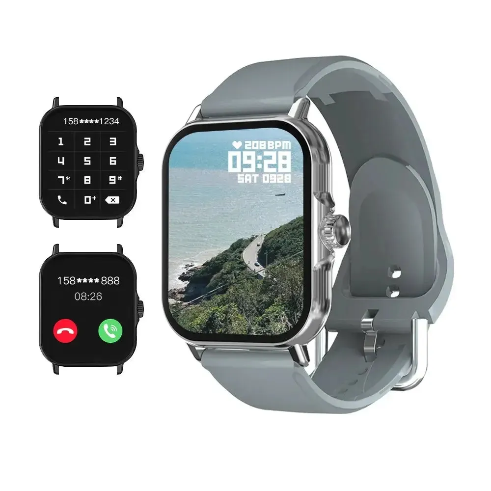 Smartwatch 2024 Men Women Sports Fitness Health Monitor Answer Make Call Multi-Platform Message Alert For Android IOS Gift