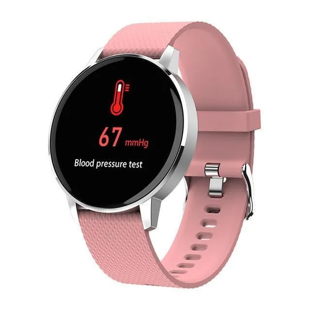 Smartwatch Heart Rate Monitor Fitness Tracker IP68 Waterproof For Android IOS