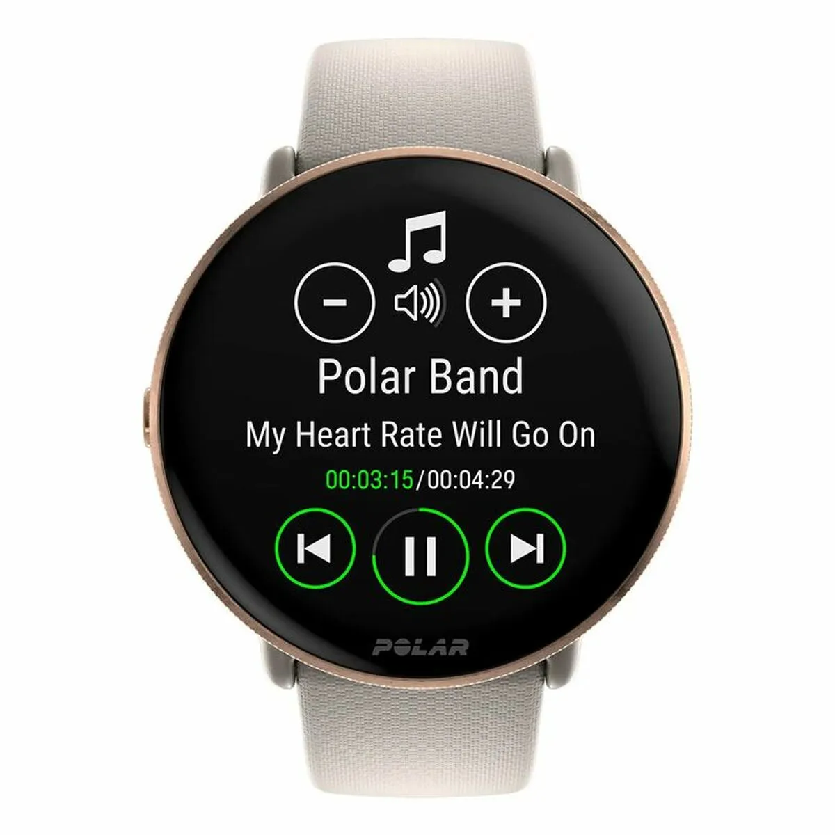 Smartwatch Polar IGNITE 3 Silver 1,28"