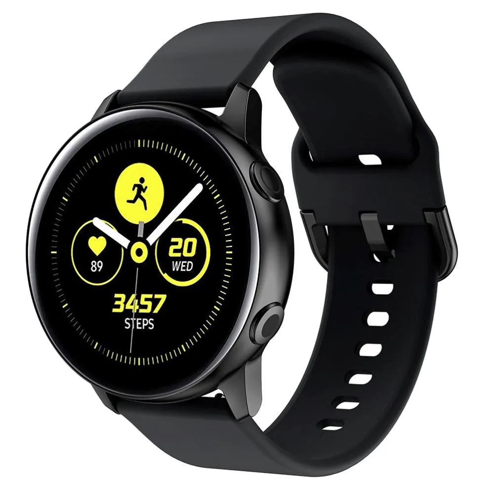 Smartwatch Silikone Rem (20mm) - Sort