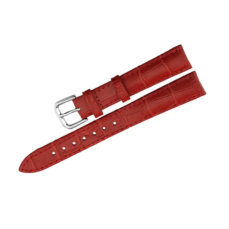 Snakeskin Leather Watch Straps Compatible with the 3Plus Vibe Smartwatch