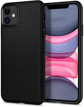 Spigen Liquid Air Armor Designed for iPhone 11 Case (2019) - Matte Black