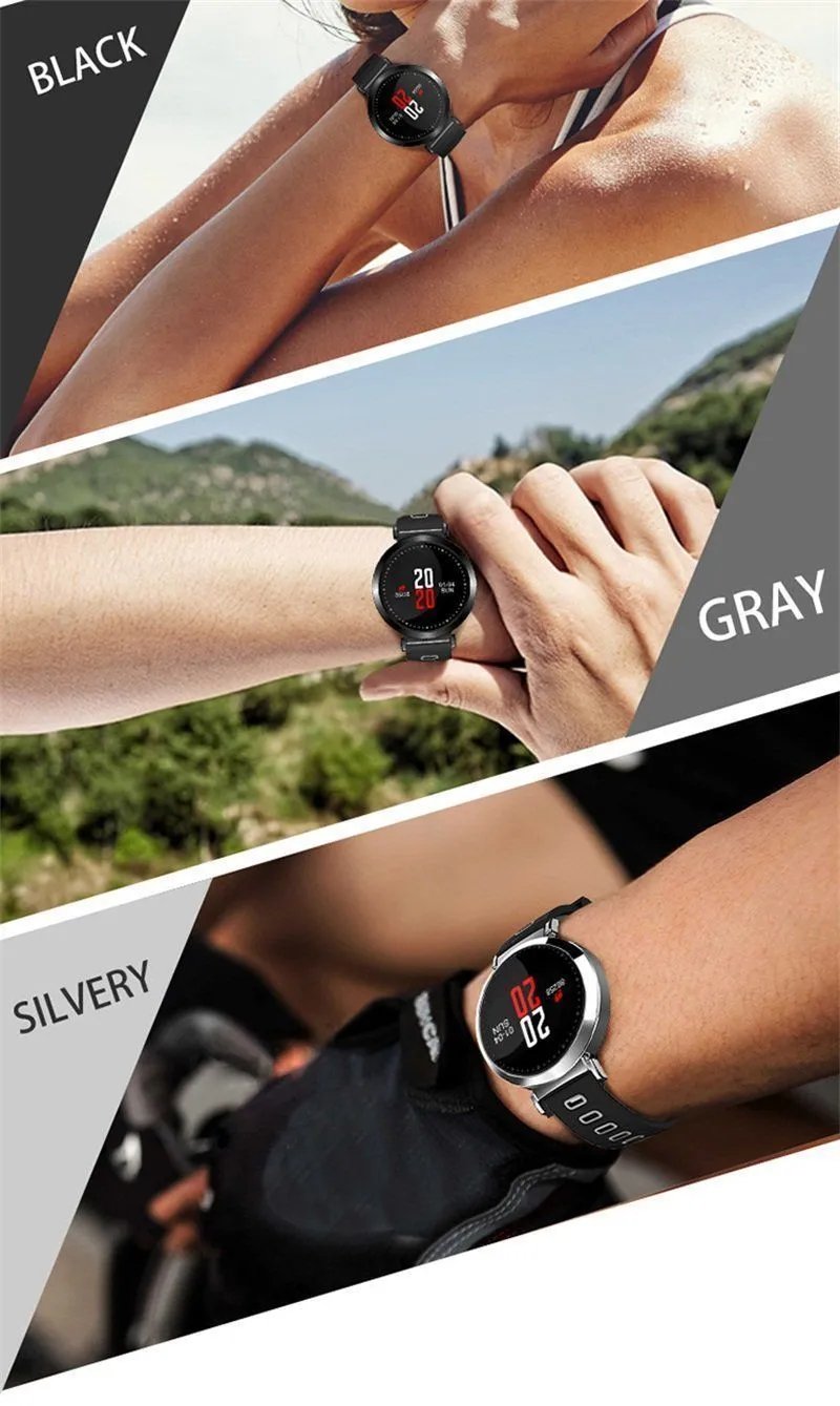 Sport Smart Watch with Blood Oxygen Heart Rate Blood Pressure Monitor Pedometer