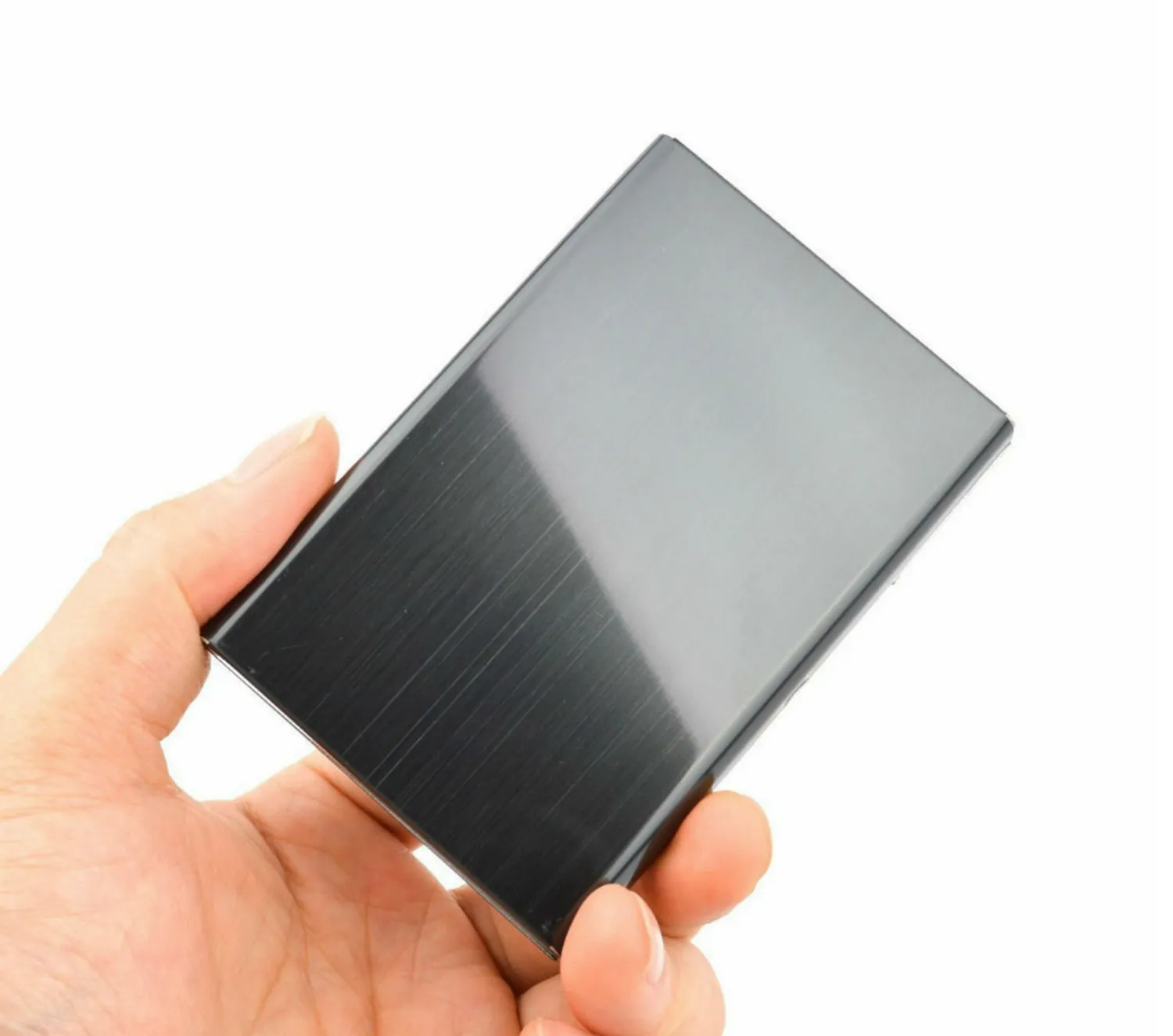 Stainless Steel Credit Card ID Wallet Bank Business Card Holder Unisex RFID