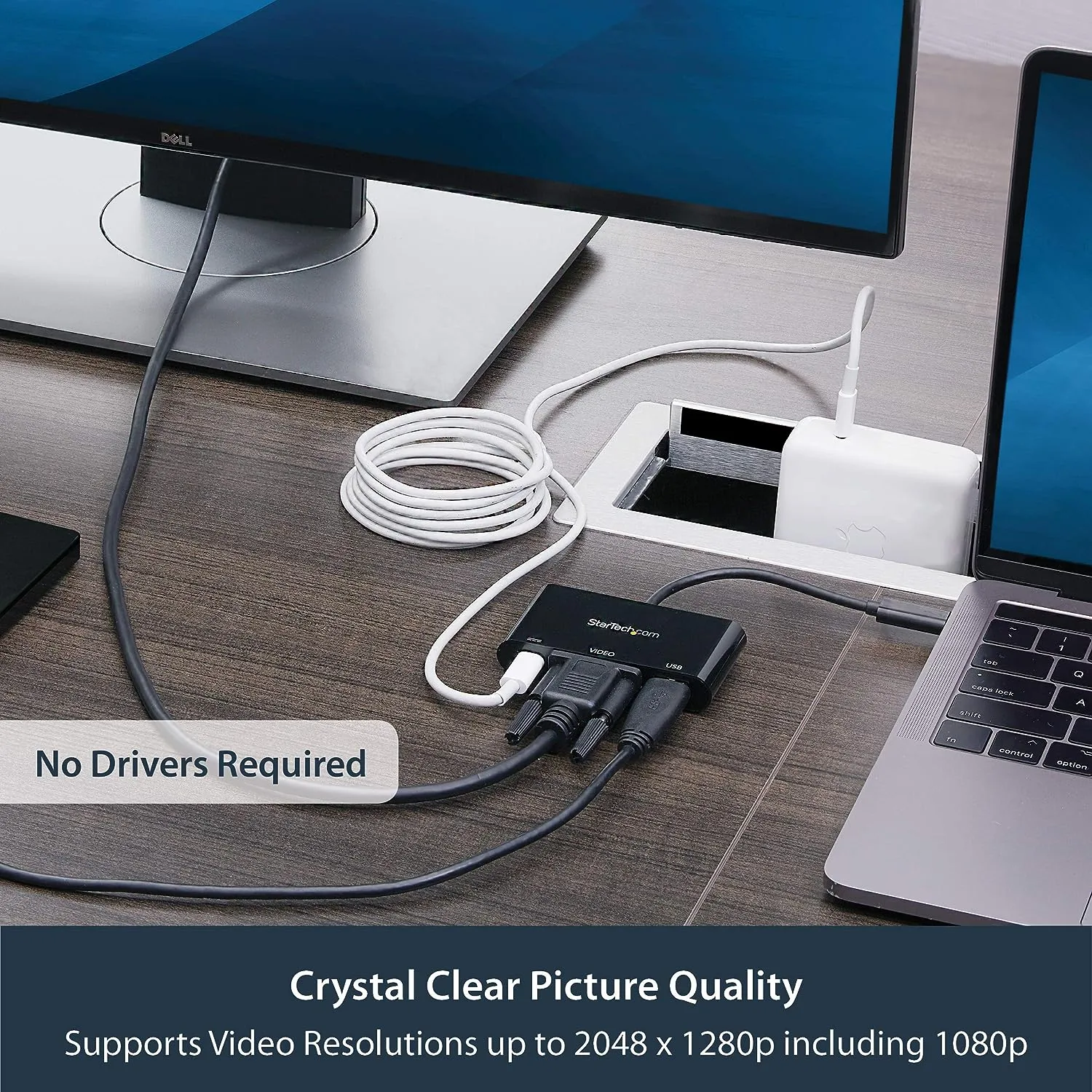 StarTech.com USB-C VGA Multiport Adapter