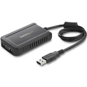 Startech.Com Usb To Vga Adapter - 1920X1200 - External Video & Graphics Card - Dual Monitor Display Adapter - Supports W