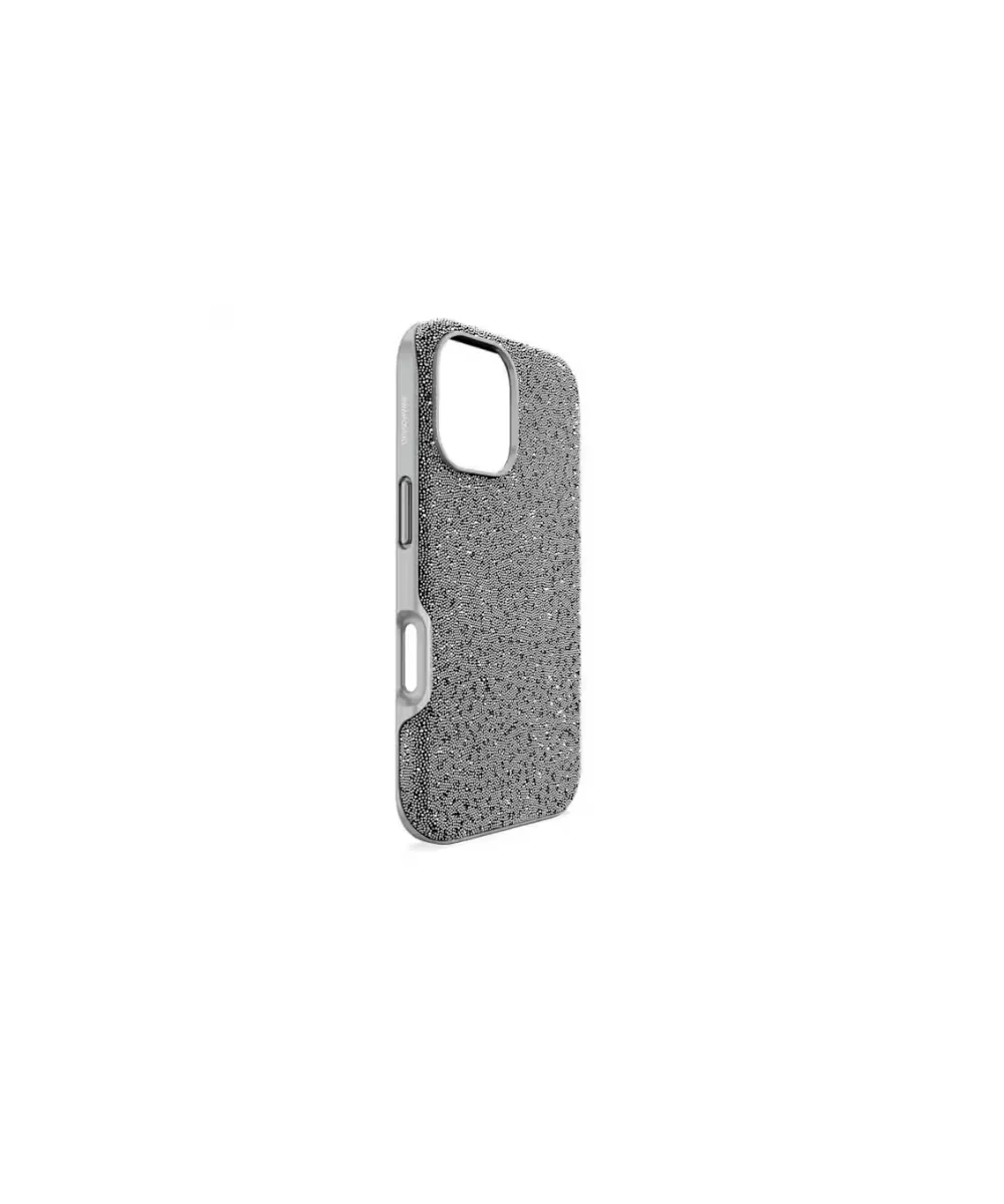 SWAROVSKI HIGH SMARTPHONE CASE, IPHONE® 16, SLIVER TONE