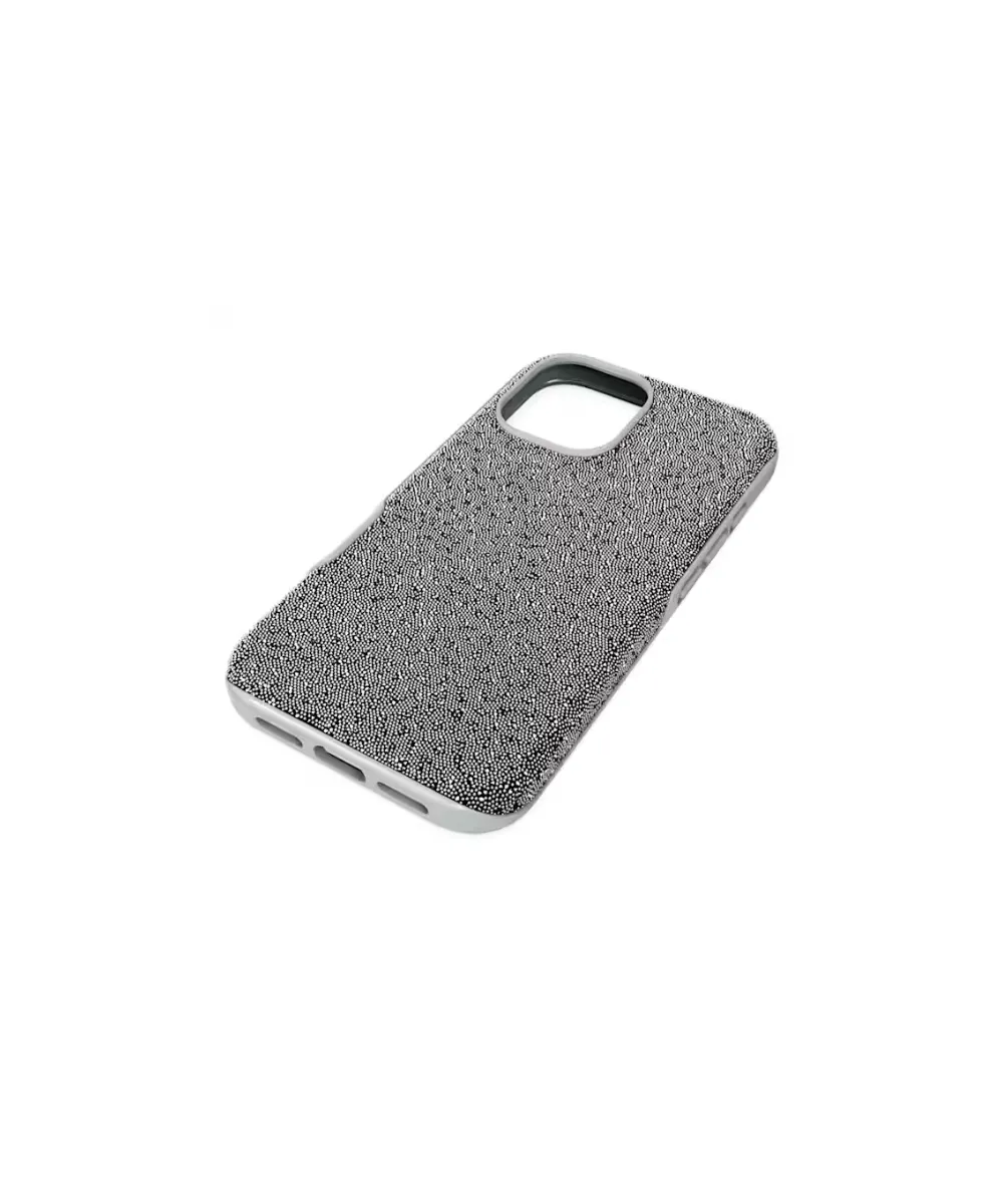 SWAROVSKI HIGH SMARTPHONE CASE, IPHONE® 16, SLIVER TONE