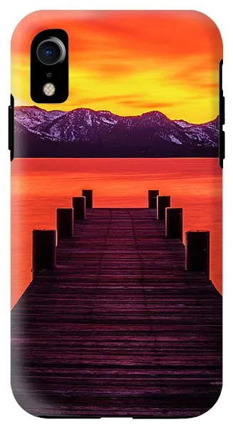 Tahoe Ablaze By Brad Scott - Phone Case