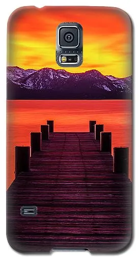 Tahoe Ablaze By Brad Scott - Phone Case