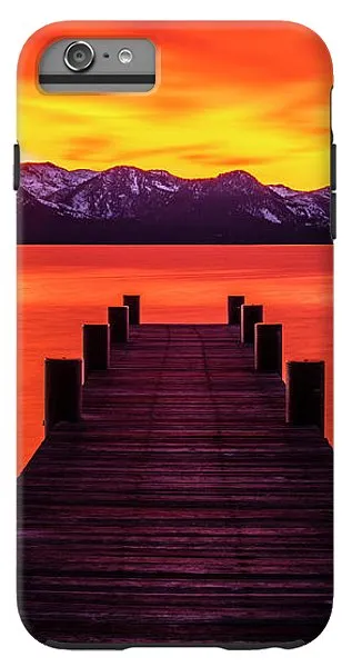 Tahoe Ablaze By Brad Scott - Phone Case