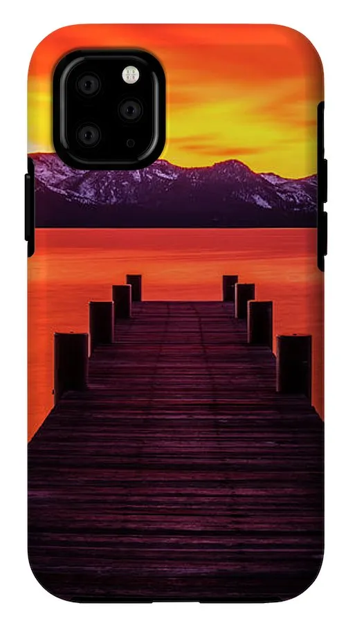 Tahoe Ablaze By Brad Scott - Phone Case