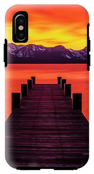 Tahoe Ablaze By Brad Scott - Phone Case