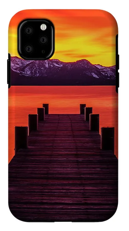 Tahoe Ablaze By Brad Scott - Phone Case