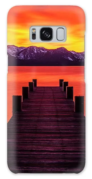 Tahoe Ablaze By Brad Scott - Phone Case