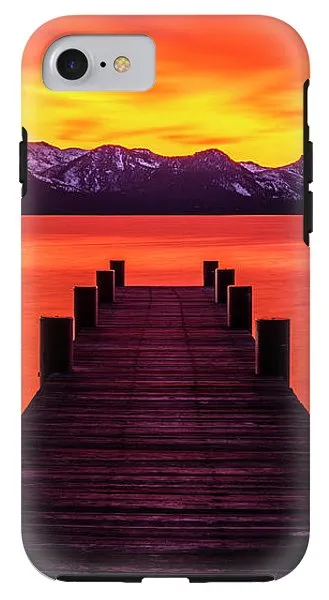 Tahoe Ablaze By Brad Scott - Phone Case