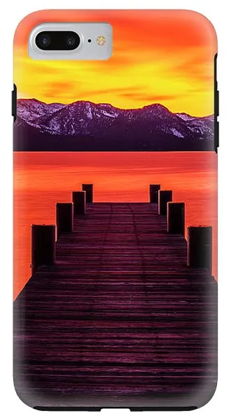 Tahoe Ablaze By Brad Scott - Phone Case