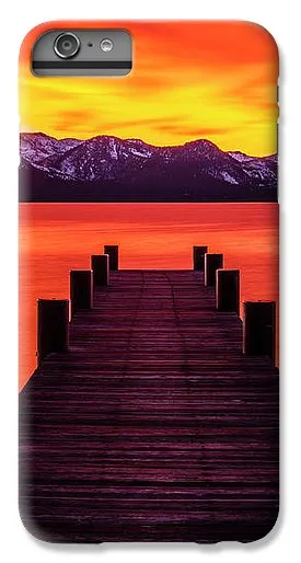 Tahoe Ablaze By Brad Scott - Phone Case