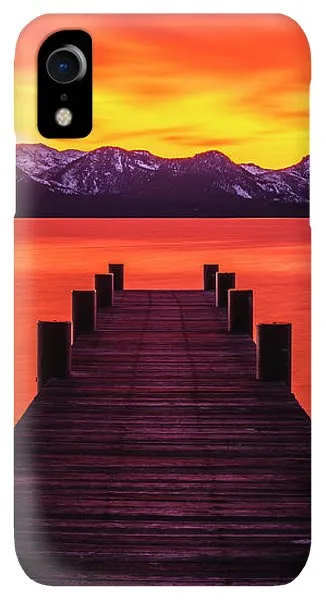 Tahoe Ablaze By Brad Scott - Phone Case