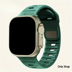 TrailBlaze Silicone Sports Band For Apple Watch - Green