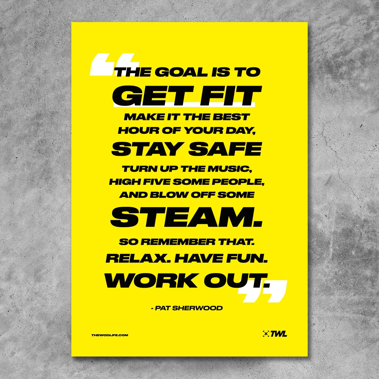 TWL - THE GOAL DIGITAL POSTER