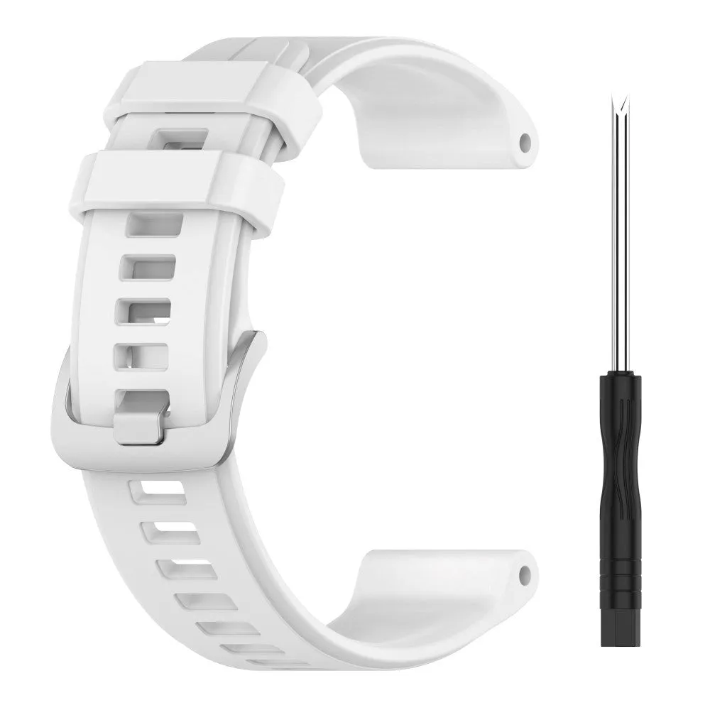 Universal Garmin 22mm Silikone Sports Rem - Hvid