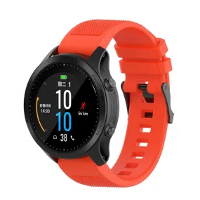 Universal Garmin Riflet Silikone 22mm QuickFit Rem - Orange