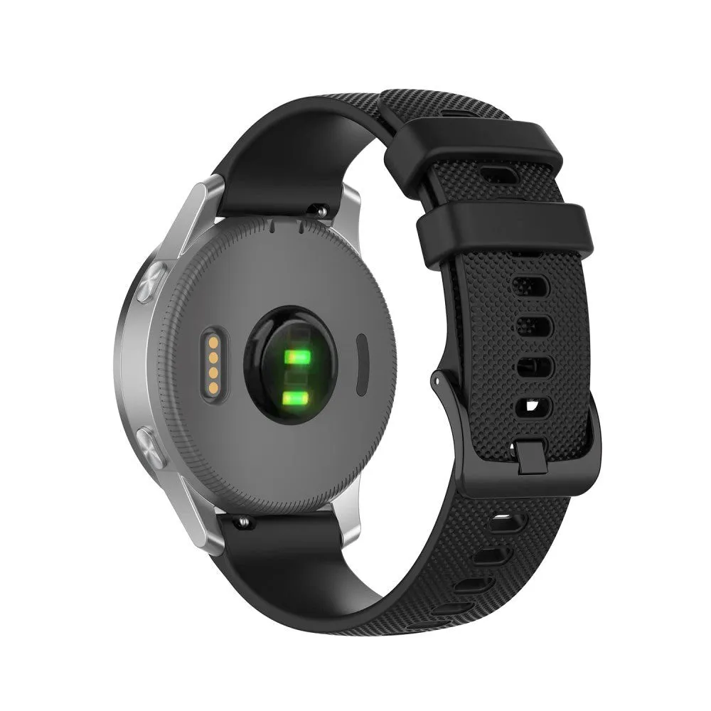 Universal Smartwatch Silikone Rem (18mm) - Sort