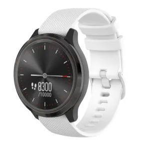 Universal Smartwatch Silikone Rem (20mm) - Hvid