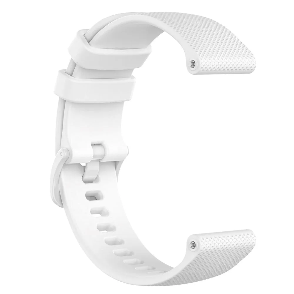 Universal Smartwatch Silikone Rem (20mm) - Hvid