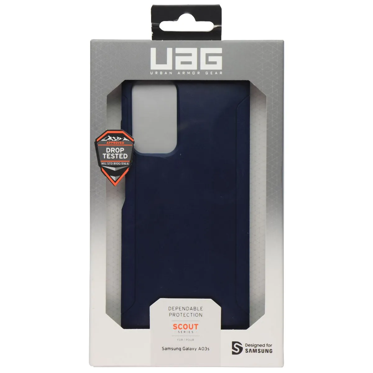 Urban Armor Gear UAG Scout Flexible Case for Samsung Galaxy A03s - Mallard Blue