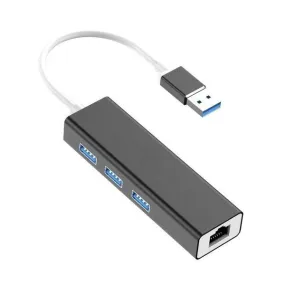 USB 3.0 To RJ45 Multi-function LAN Adapter Hub