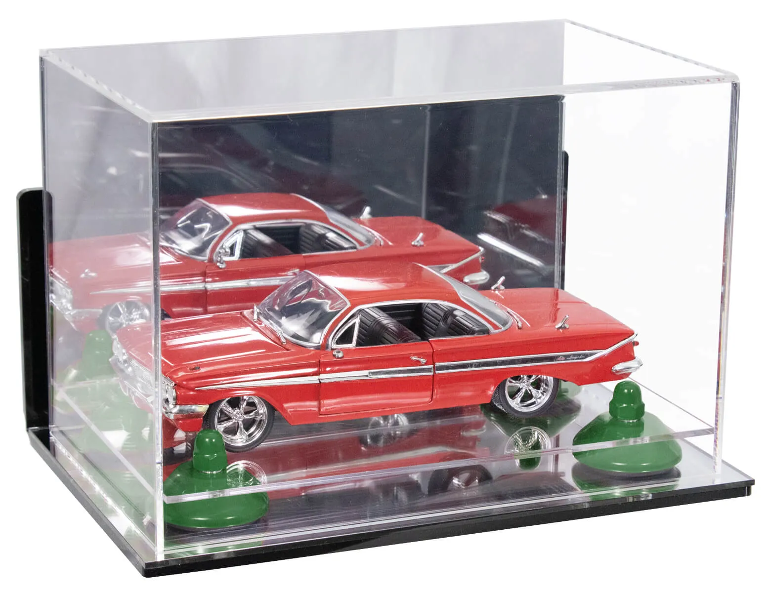 Versatile Acrylic Display Case 9.5 x 6 x 6.5 - Mirror Wall Mounts  (V43/A005)