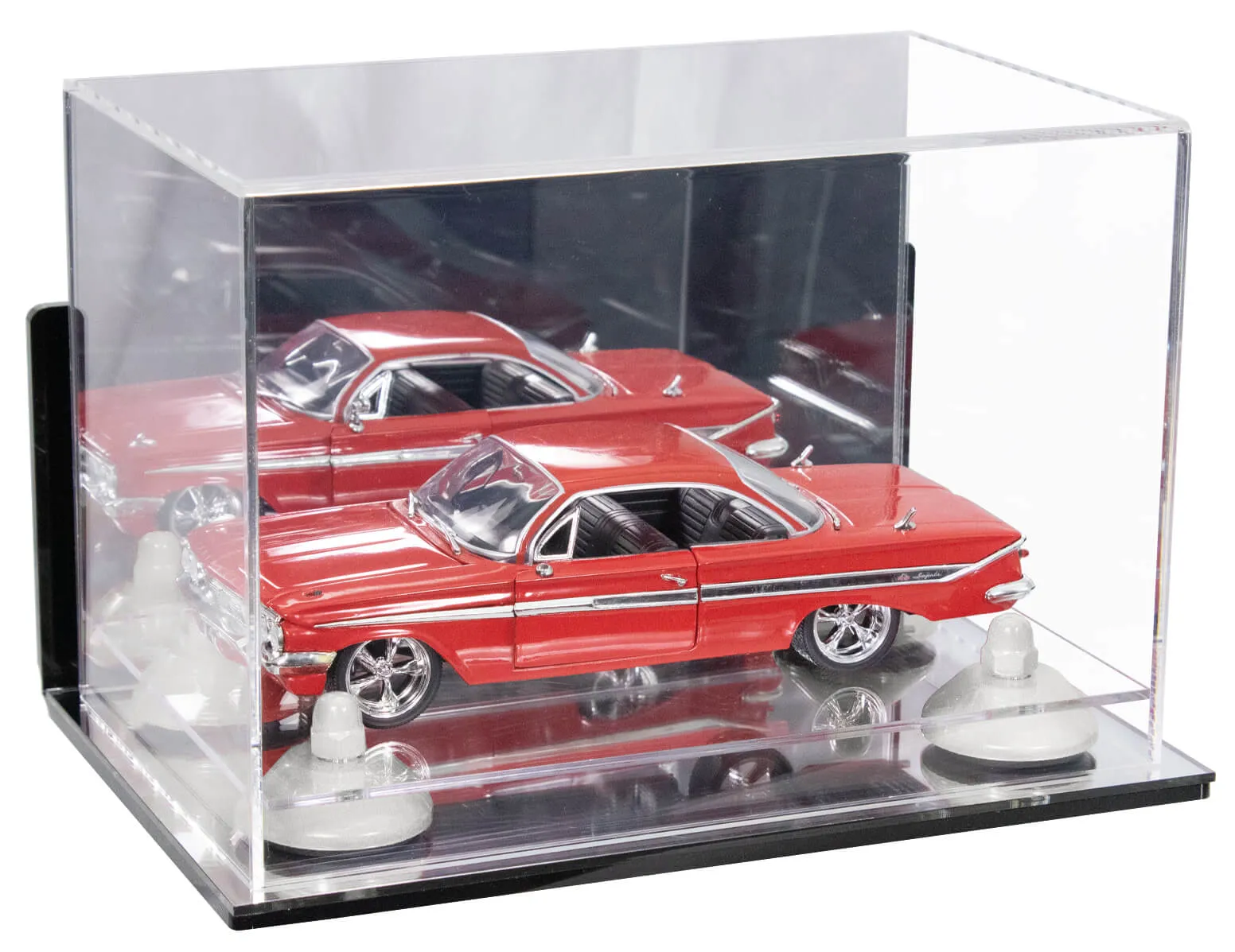 Versatile Acrylic Display Case 9.5 x 6 x 6.5 - Mirror Wall Mounts  (V43/A005)