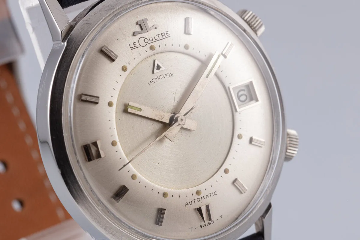 Vintage Jaeger-Le-Coultre Memovox Automatic Alarm-Date