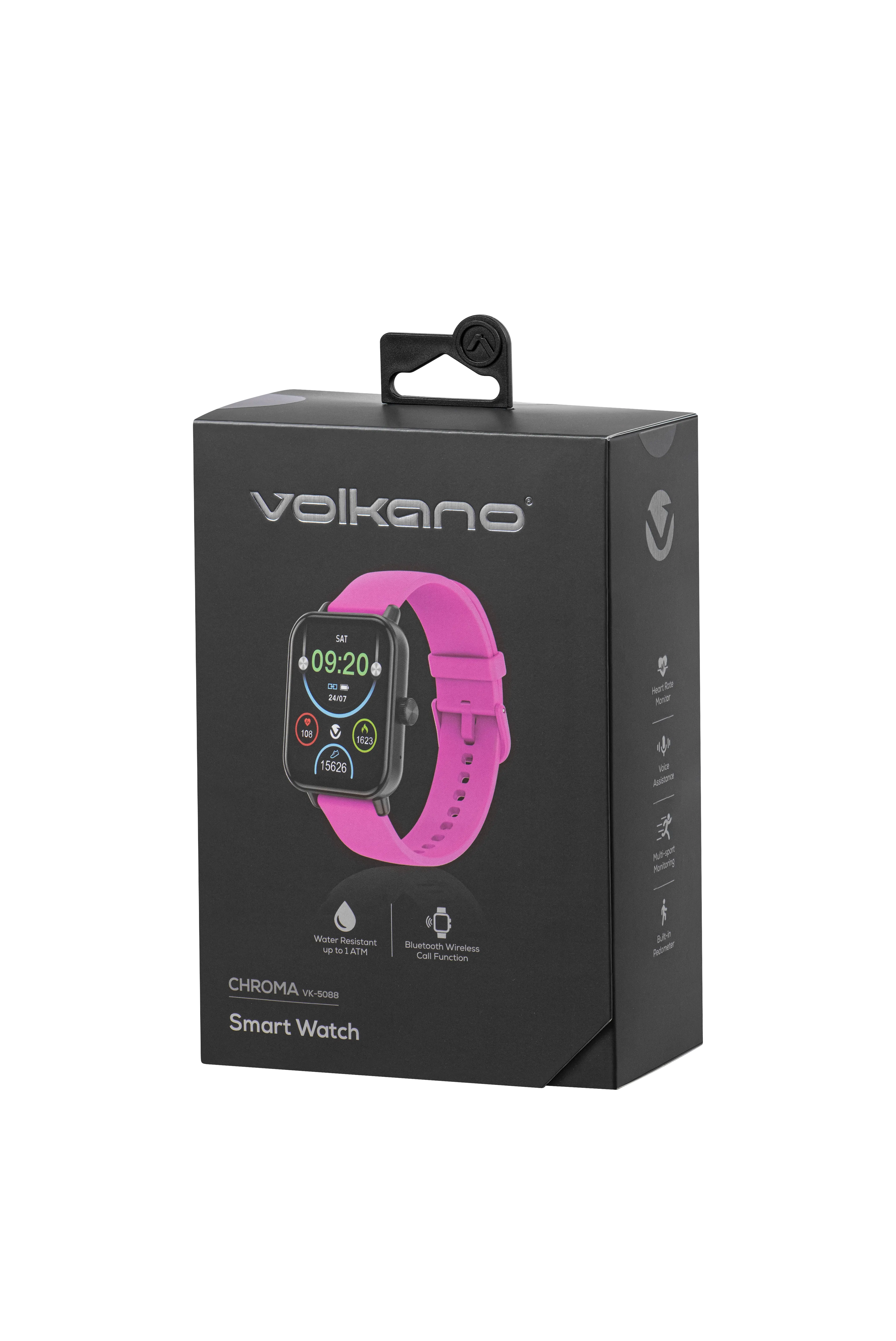 Volkano Chroma Series Smartwatch Pink