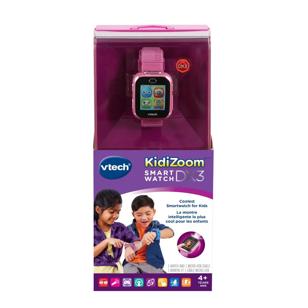 VTech Purple KidiZoom Smartwatch DX3