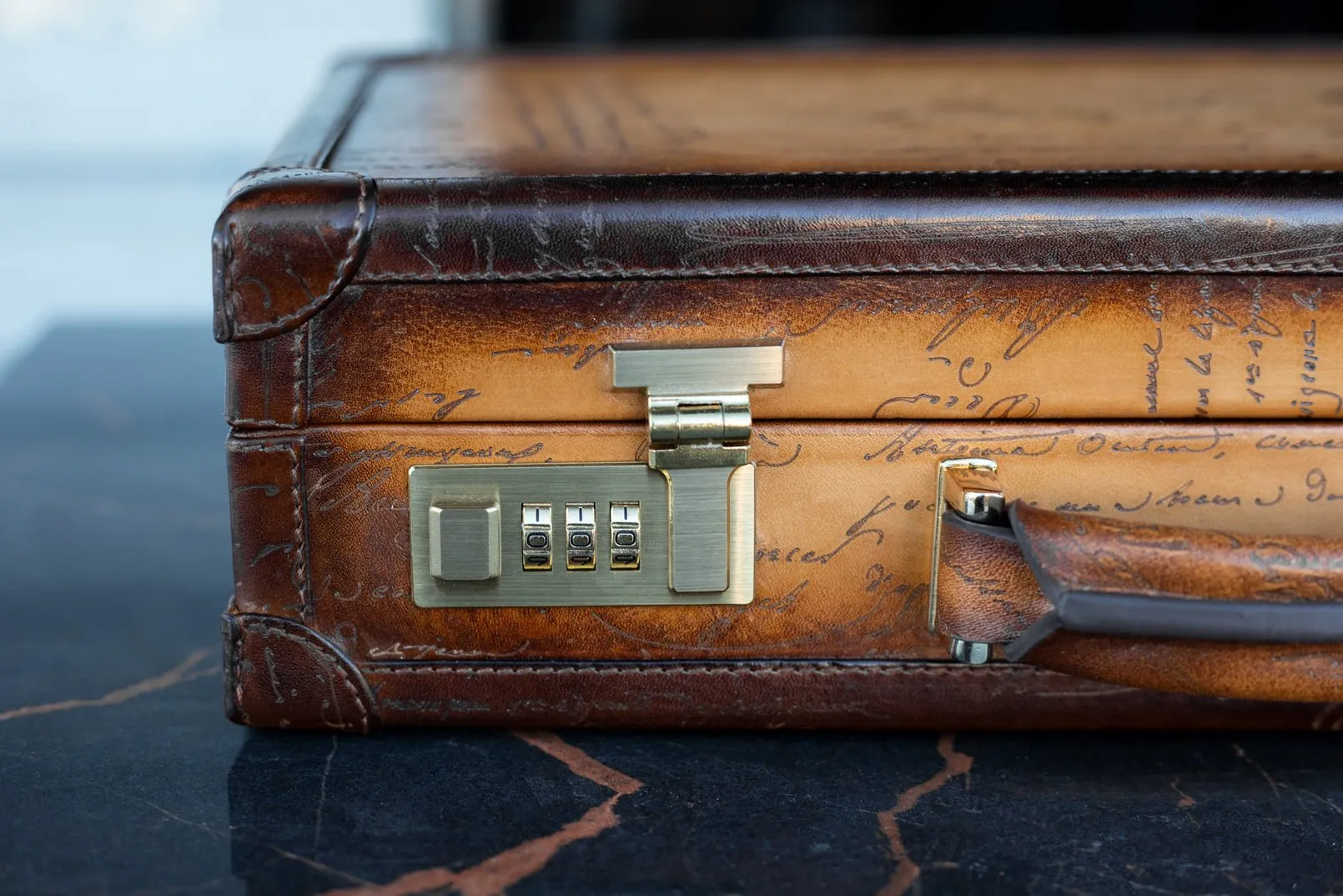 Watch Collector Case - Master Edition Parchment Patina Honey Brown