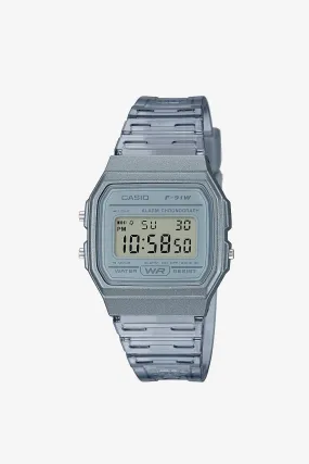 WCHD7CF - Casio Unisex Digital Clear Jelly Strap Watch