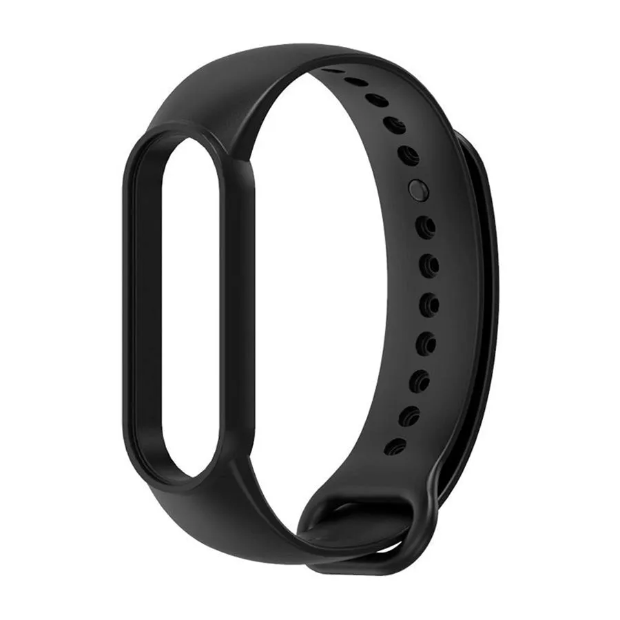 Xiaomi Mi Smart Band 5 / 6 Tech-Protect Silikone Rem- Sort